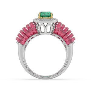 Ruby Emerald Ring